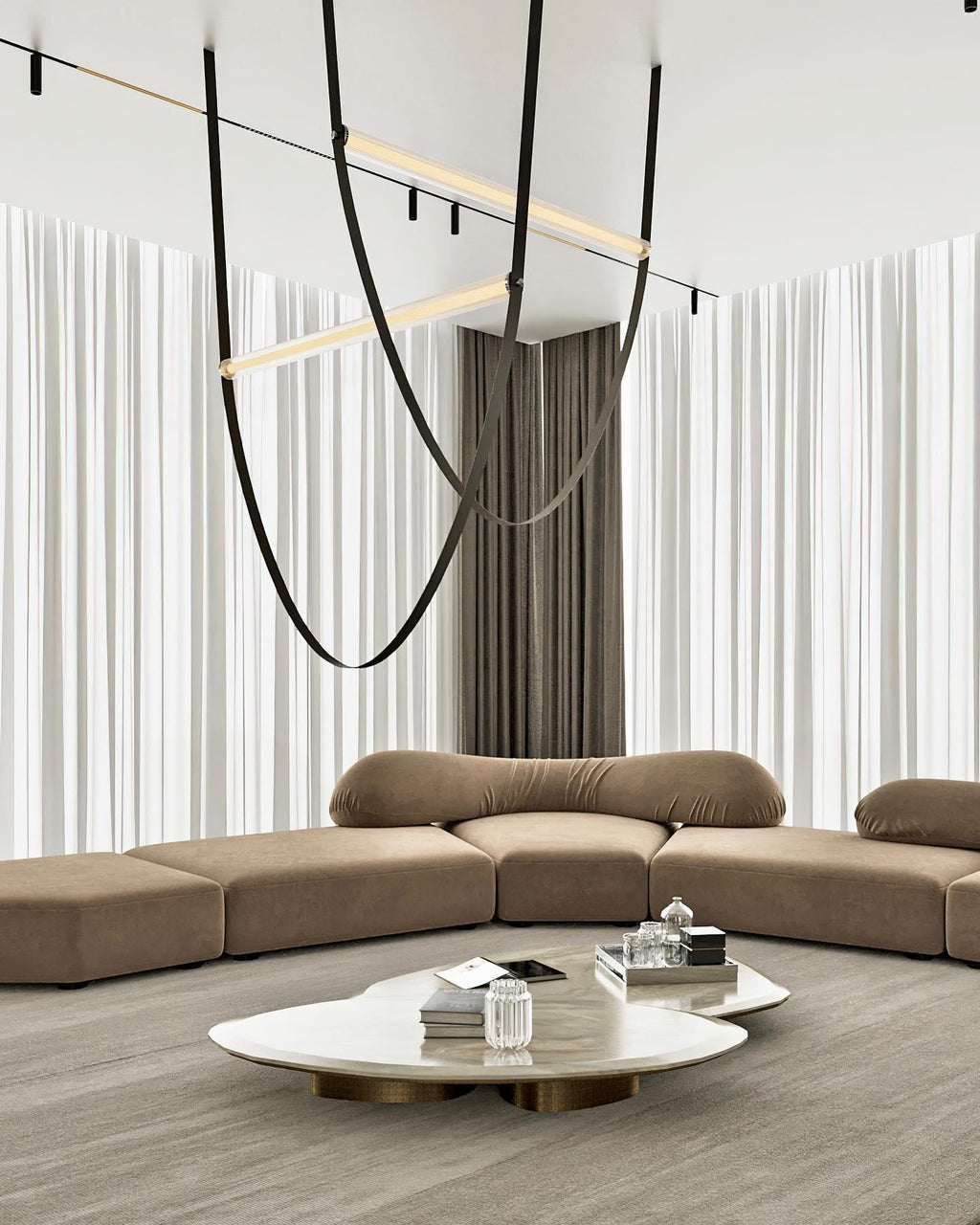 Alderose Silicone Pendant Light-Moonnatur