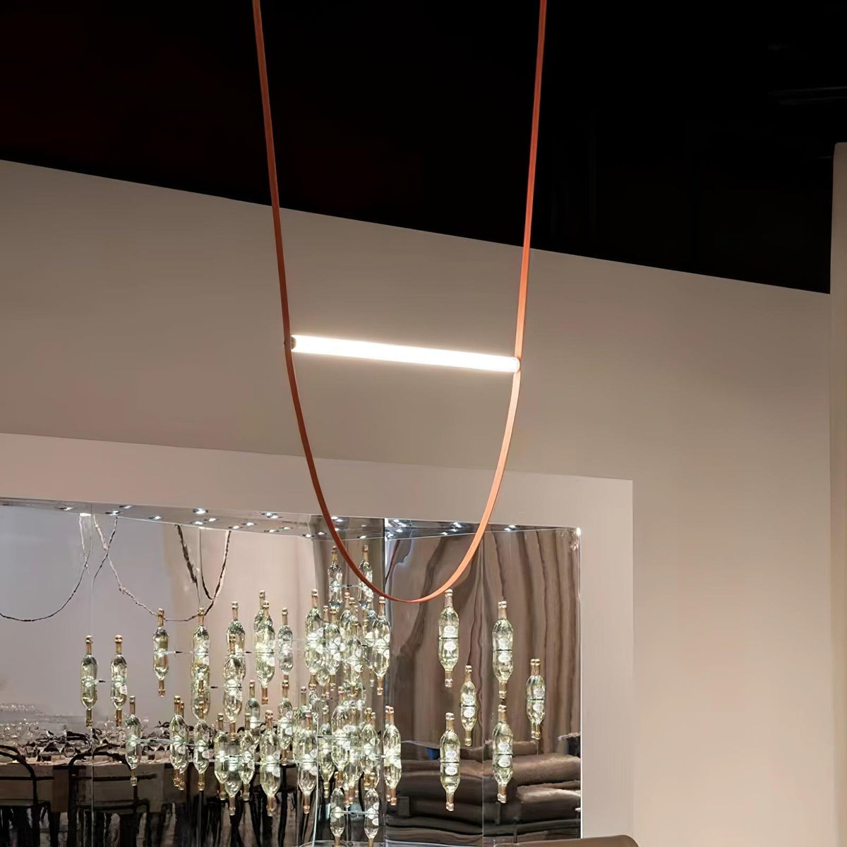 Alderose Silicone Pendant Light-Moonnatur