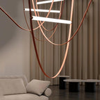 Alderose Silicone Pendant Light-Moonnatur