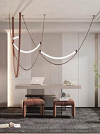 Alderose Silicone Pendant Light-Moonnatur