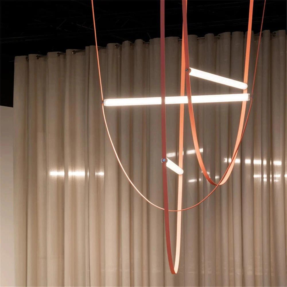 Alderose Silicone Pendant Light-Moonnatur