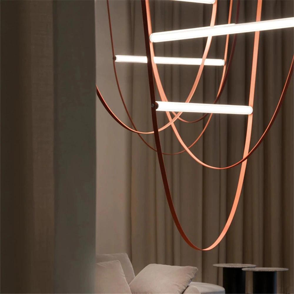 Alderose Silicone Pendant Light-Moonnatur
