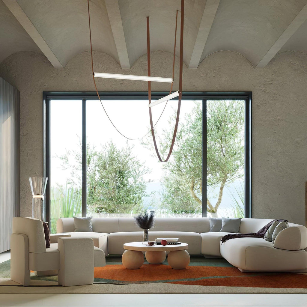 Alderose Silicone Pendant Light-Moonnatur