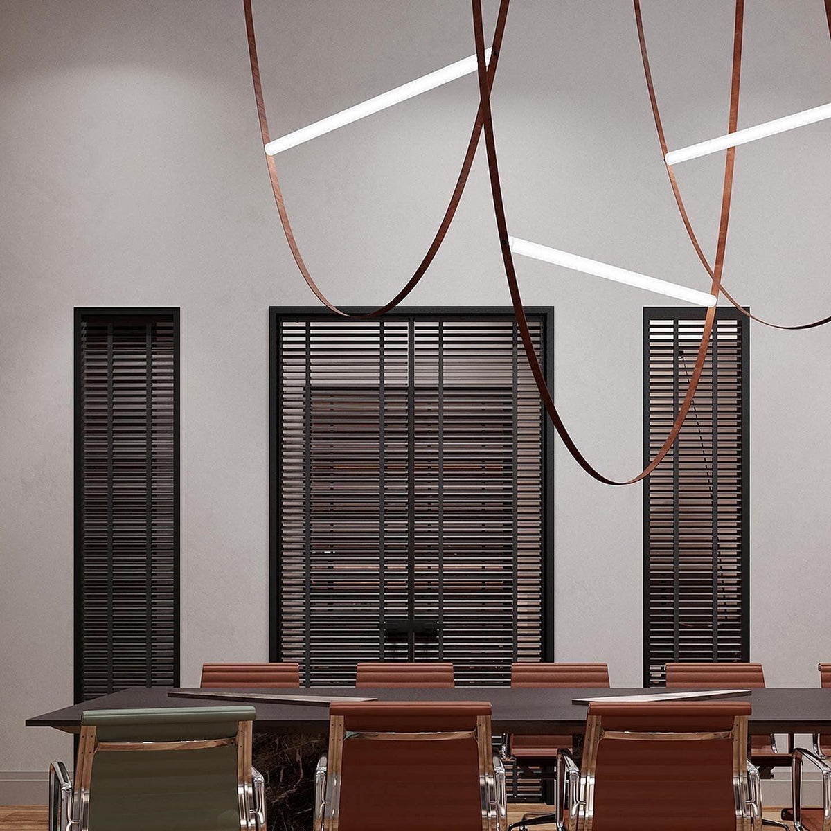 Alderose Silicone Pendant Light-Moonnatur