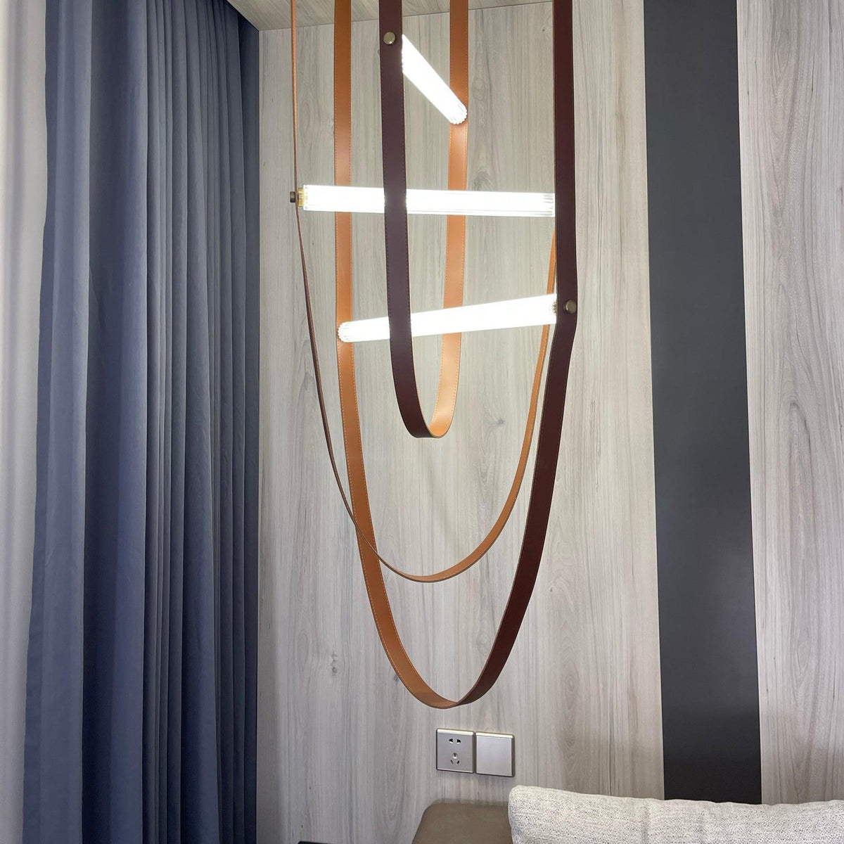 Alderose Silicone Pendant Light-Moonnatur