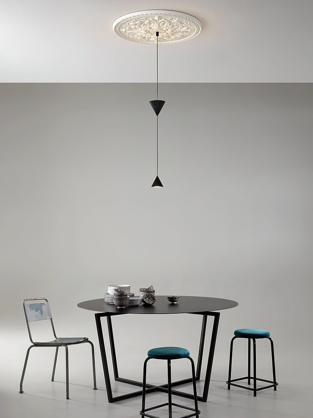Trevenlyn Acrylic Pendant Light-Moonnatur