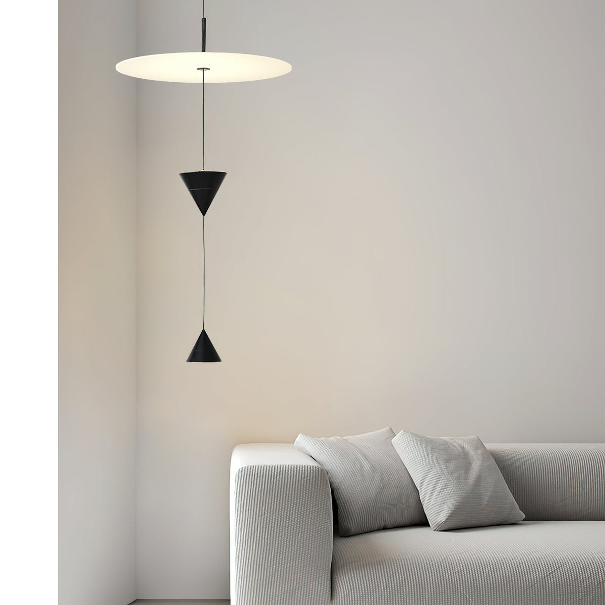 Trevenlyn Acrylic Pendant Light-Moonnatur