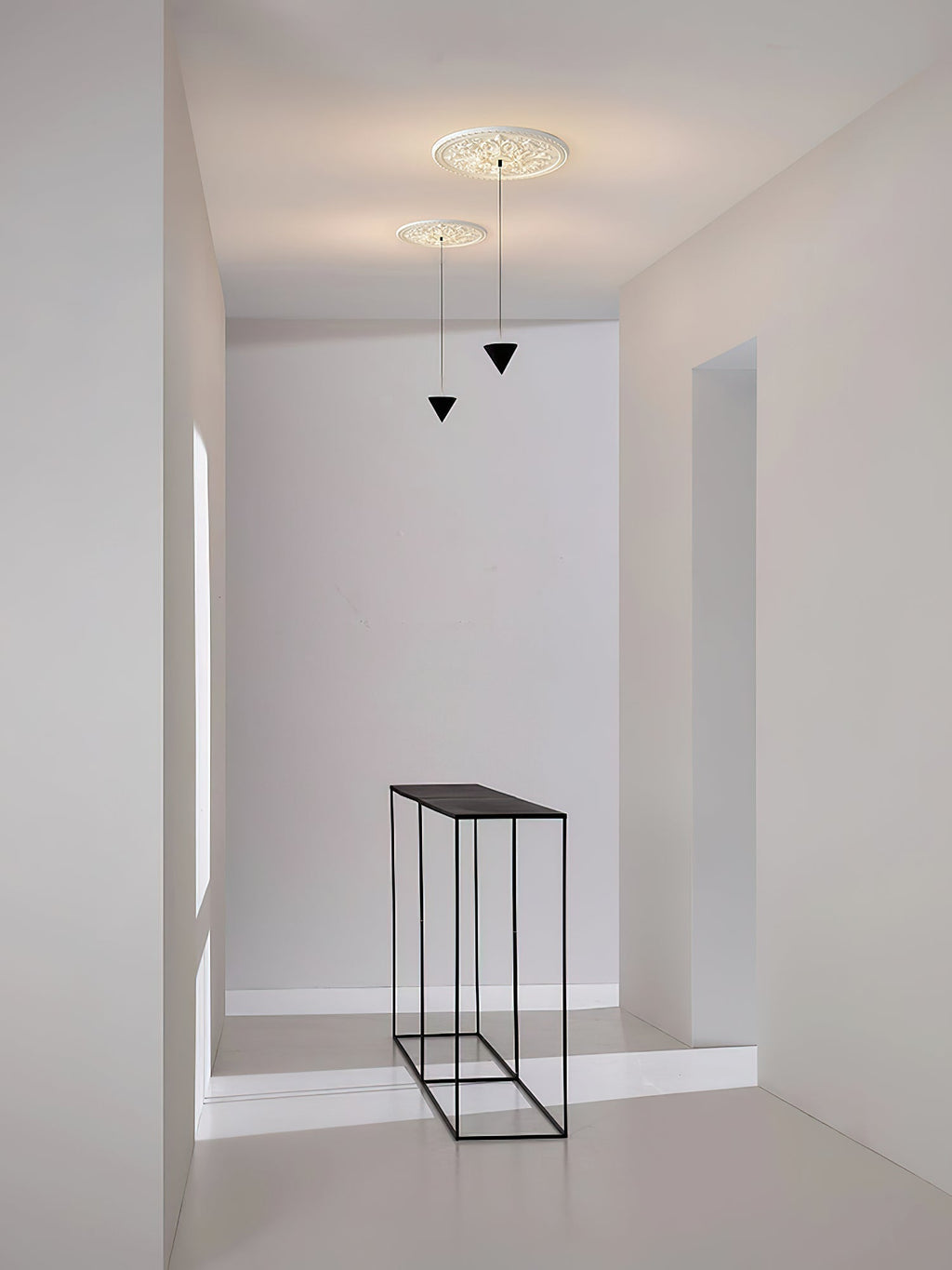 Trevenlyn Acrylic Pendant Light-Moonnatur