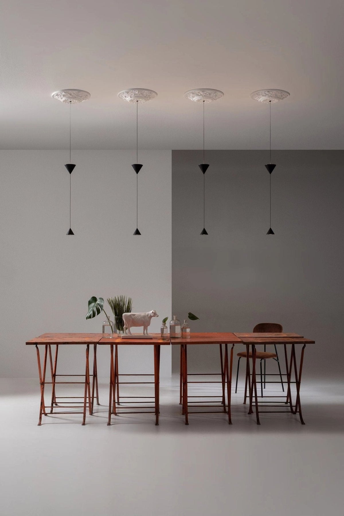 Trevenlyn Acrylic Pendant Light-Moonnatur