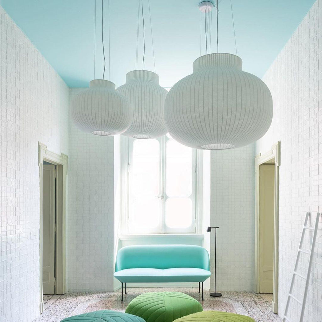 Ferrowwell Silk Pendant Light-Moonnatur