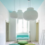Ferrowwell Silk Pendant Light-Moonnatur