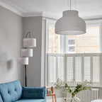 Ferrowwell Silk Pendant Light-Moonnatur