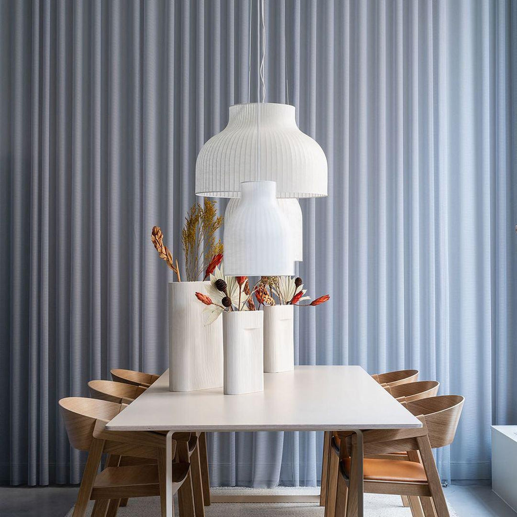 Ferrowwell Silk Pendant Light-Moonnatur