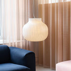 Ferrowwell Silk Pendant Light-Moonnatur