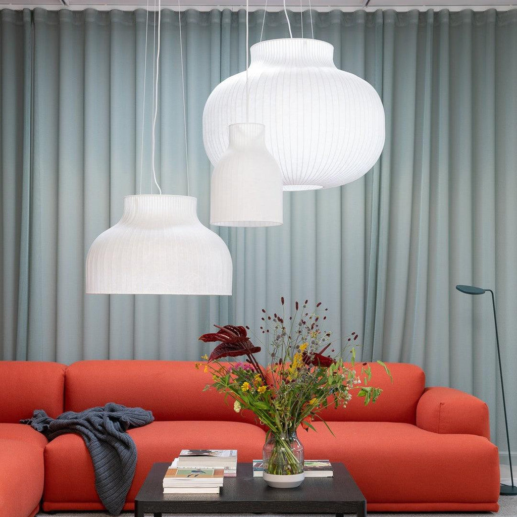 Ferrowwell Silk Pendant Light-Moonnatur