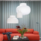 Ferrowwell Silk Pendant Light-Moonnatur