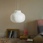 Ferrowwell Silk Pendant Light-Moonnatur