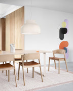 Ferrowwell Silk Pendant Light-Moonnatur