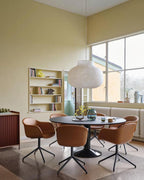 Ferrowwell Silk Pendant Light-Moonnatur