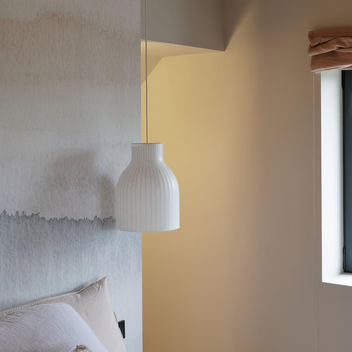 Ferrowwell Silk Pendant Light-Moonnatur