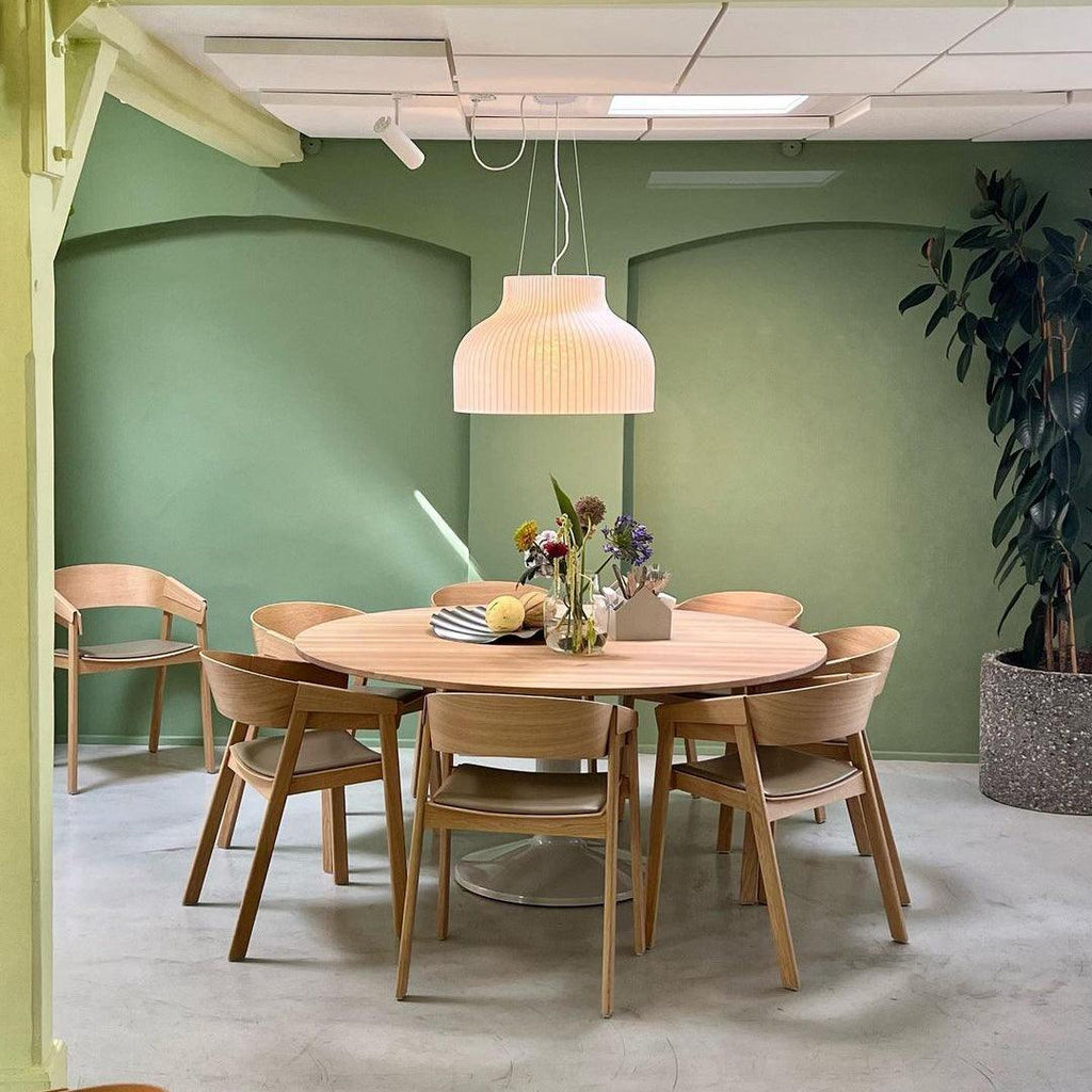 Ferrowwell Silk Pendant Light-Moonnatur