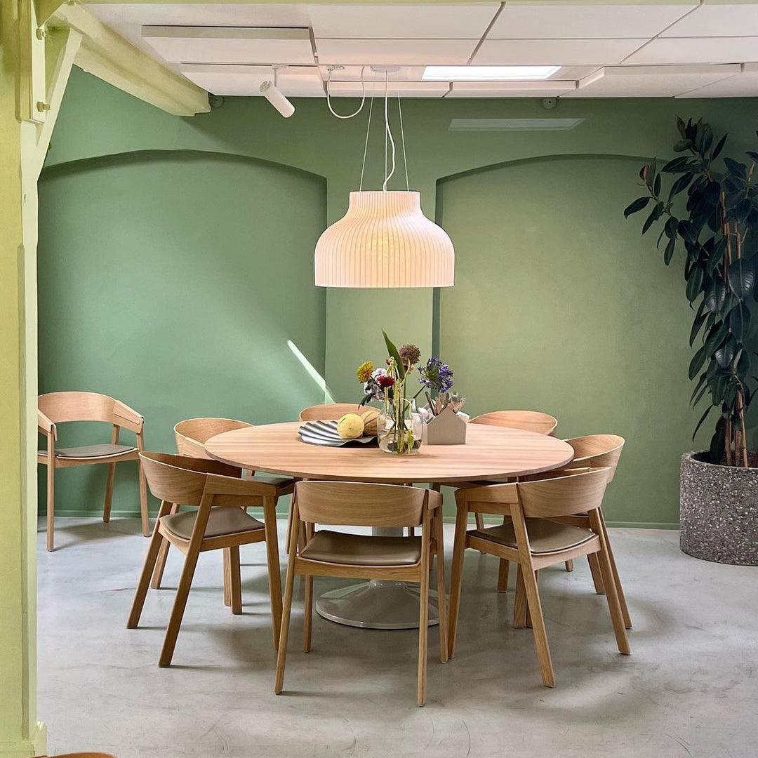 Ferrowwell Silk Pendant Light-Moonnatur