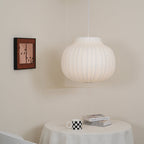 Ferrowwell Silk Pendant Light-Moonnatur