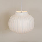 Ferrowwell Silk Pendant Light-Moonnatur