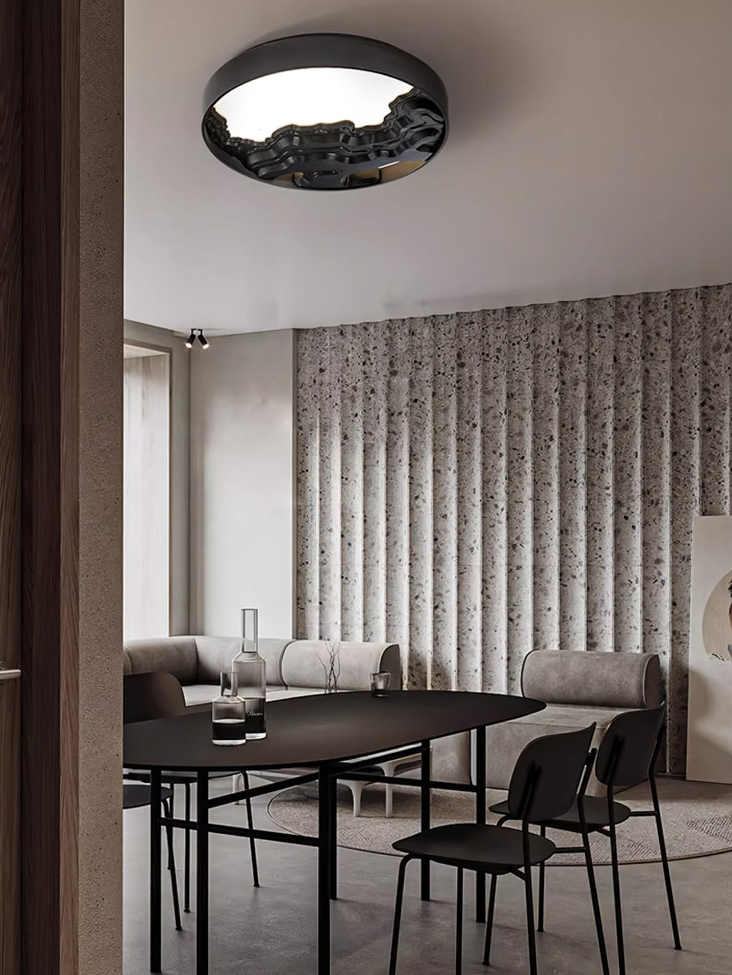 Denelenna Wood Ceiling Light-Moonnatur