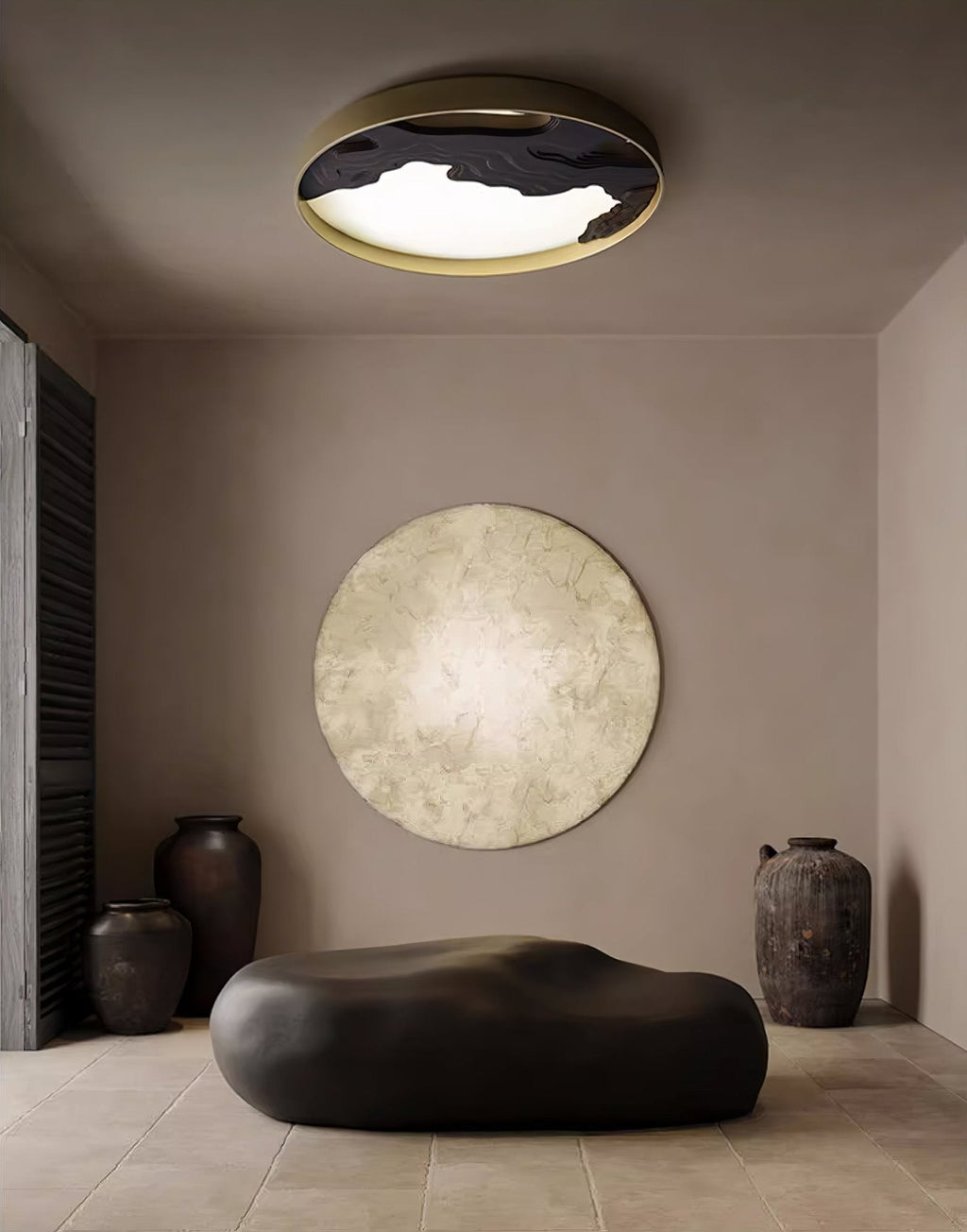 Denelenna Wood Ceiling Light-Moonnatur