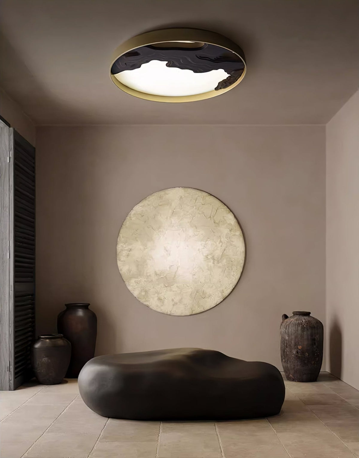 Denelenna Wood Ceiling Light-Moonnatur