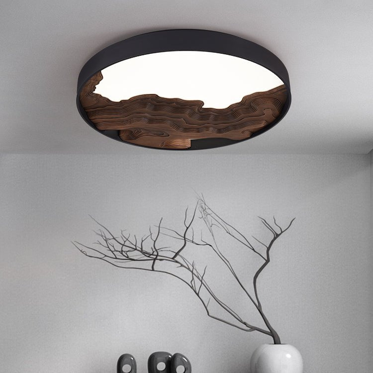 Denelenna Wood Ceiling Light-Moonnatur