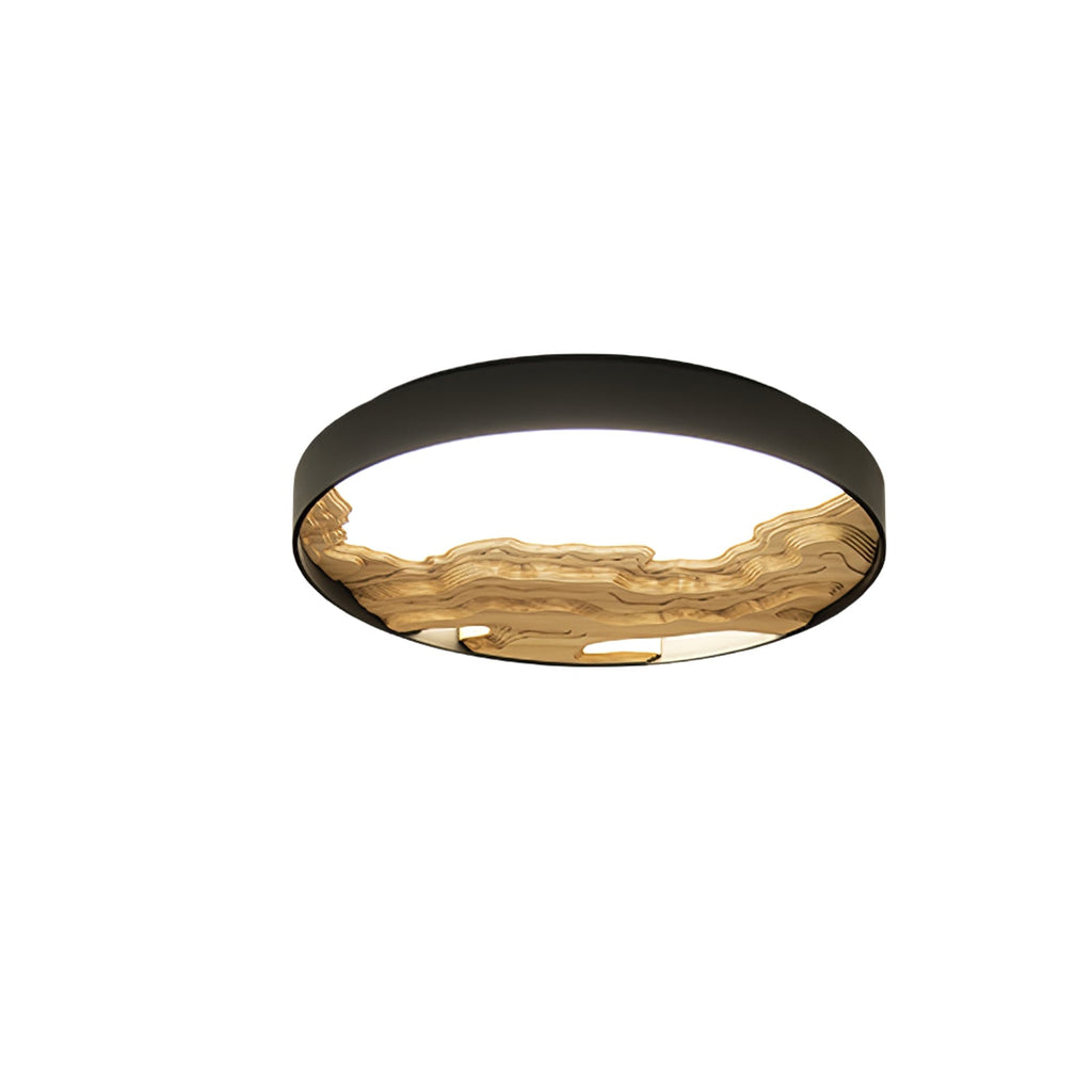 Denelenna Wood Ceiling Light-Moonnatur