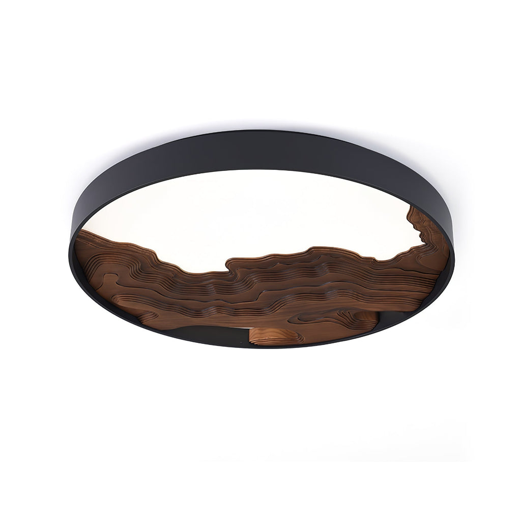 Denelenna Wood Ceiling Light-Moonnatur