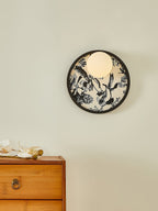 Udelia Fabric Wall Light-Moonnatur
