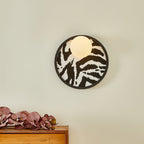 Udelia Fabric Wall Light-Moonnatur