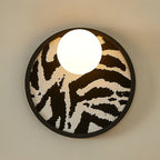 Udelia Fabric Wall Light-Moonnatur