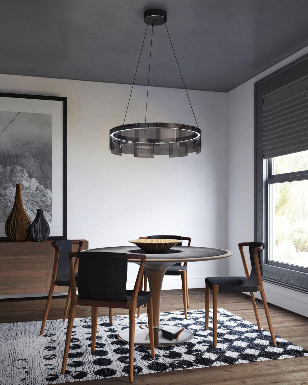 Xerenera Glass Chandelier-Moonnatur