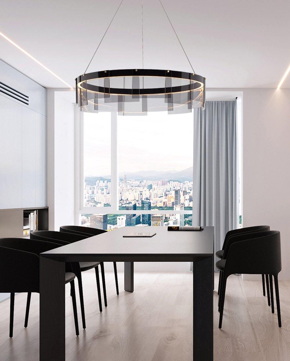 Xerenera Glass Chandelier-Moonnatur