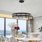 Xerenera Glass Chandelier-Moonnatur