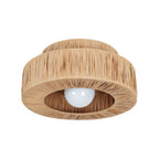 Zarenune Raffia Straw Ceiling Light-Moonnatur