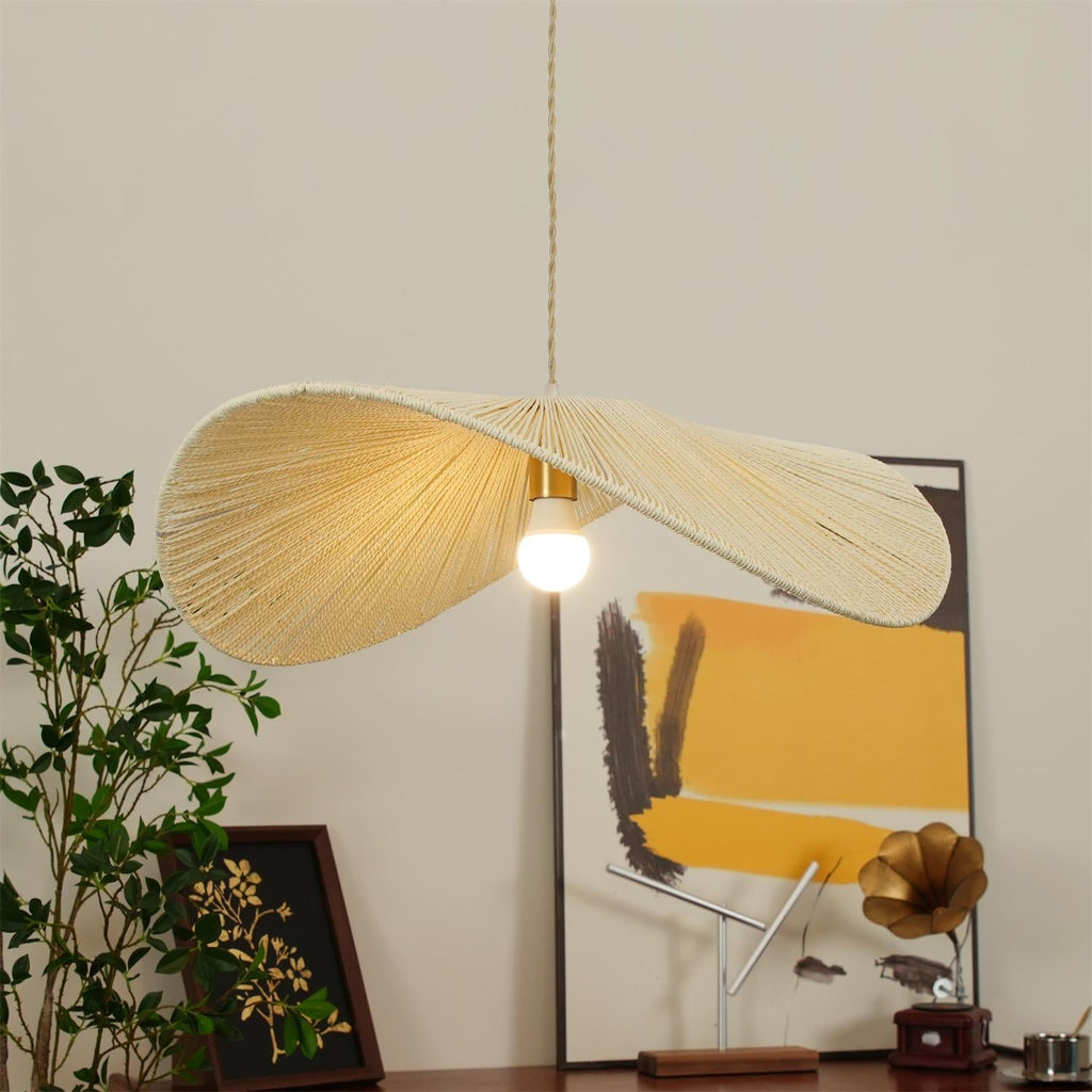 Cardelena Hemp Rope Pendant Light-Moonnatur