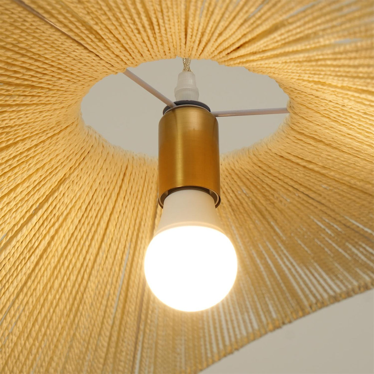Cardelena Hemp Rope Pendant Light-Moonnatur