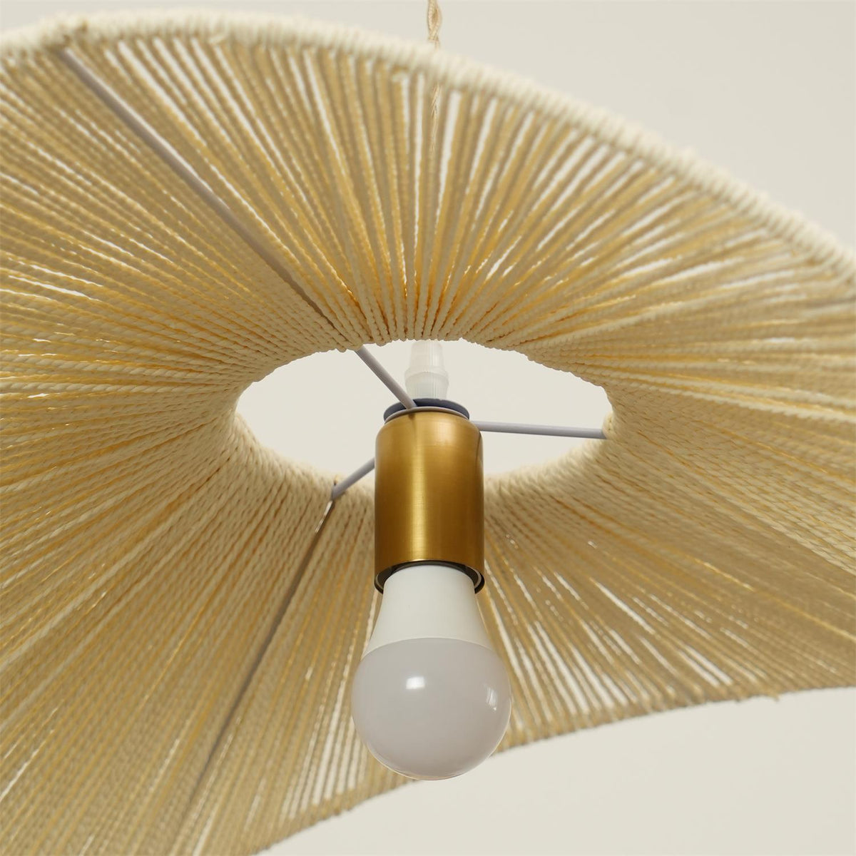 Cardelena Hemp Rope Pendant Light-Moonnatur