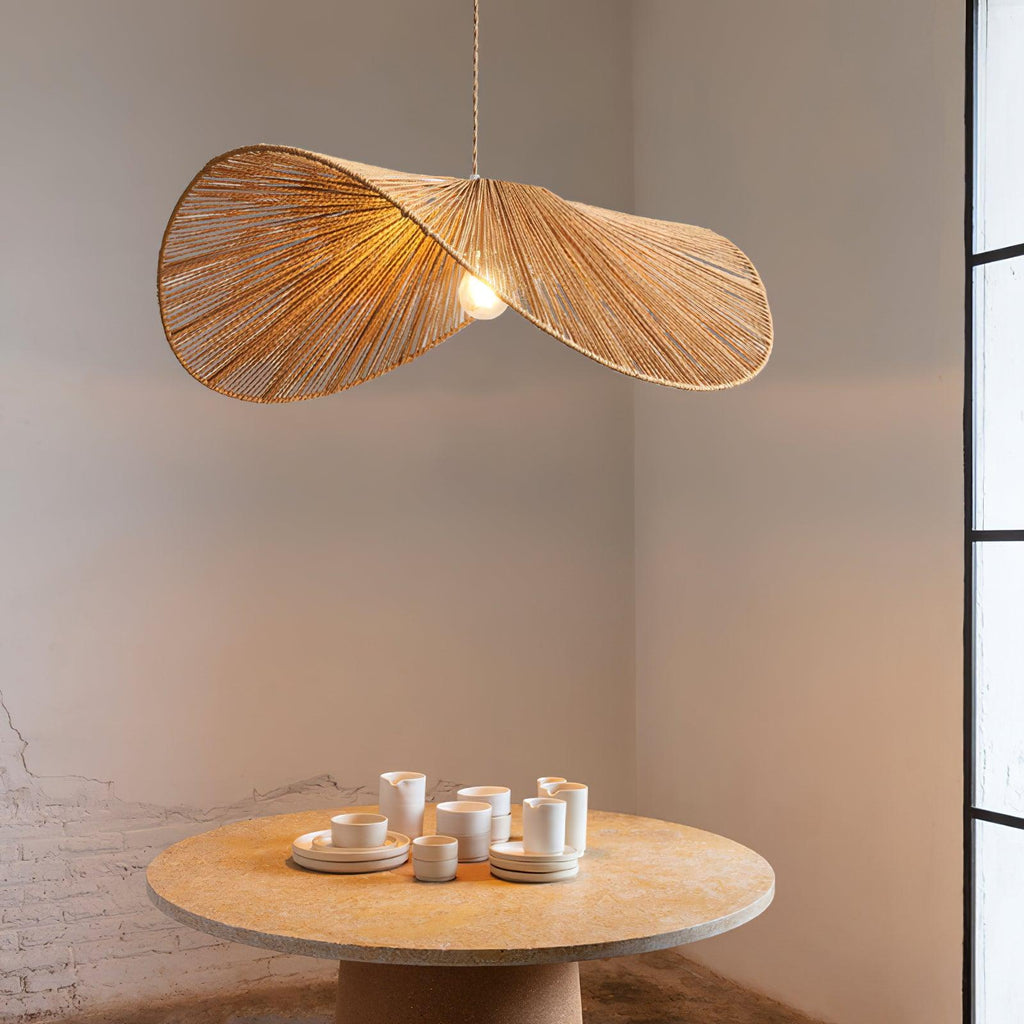 Cardelena Hemp Rope Pendant Light-Moonnatur
