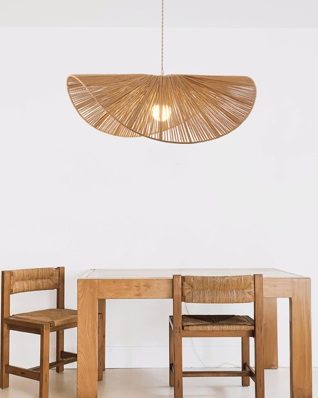 Cardelena Hemp Rope Pendant Light-Moonnatur