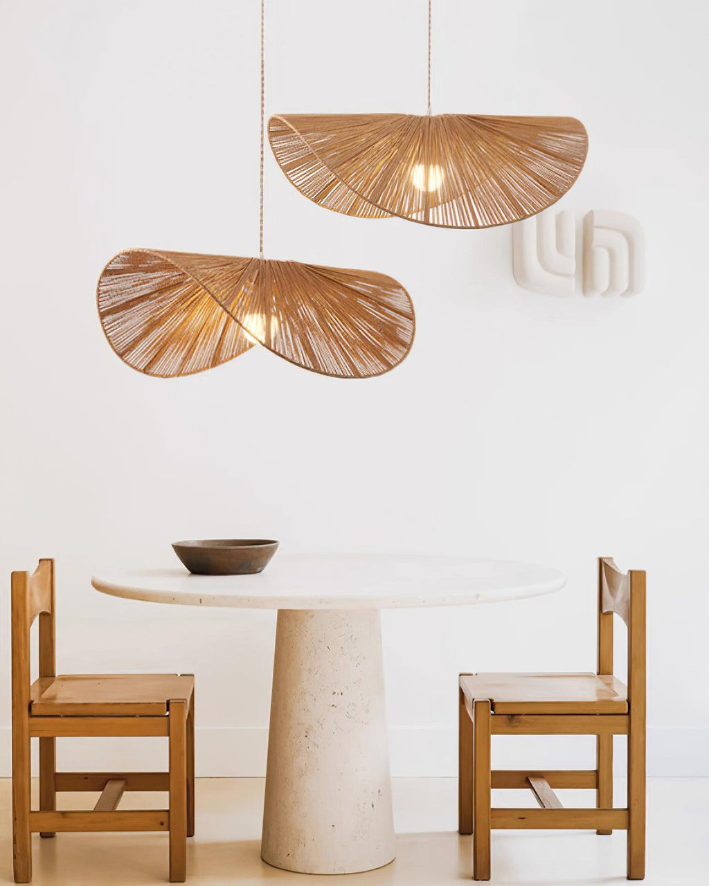 Cardelena Hemp Rope Pendant Light-Moonnatur