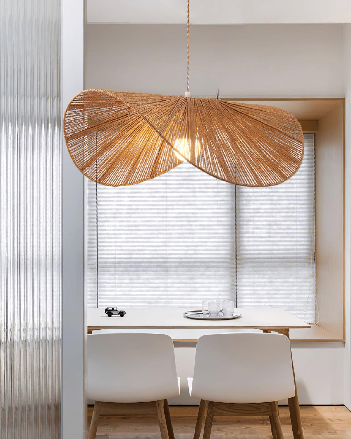 Cardelena Hemp Rope Pendant Light-Moonnatur