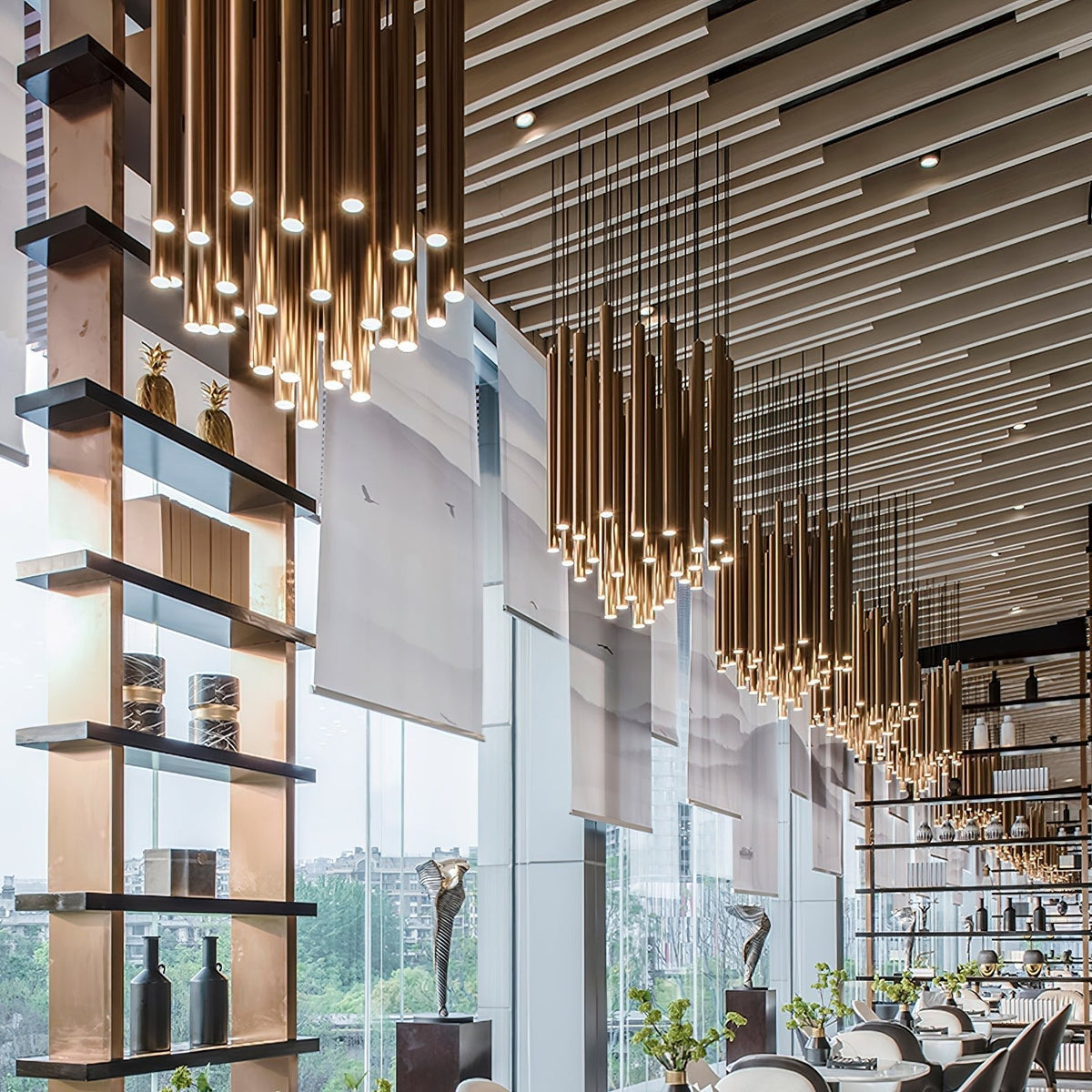 Aldricaria Aluminium Pendant Light-Moonnatur