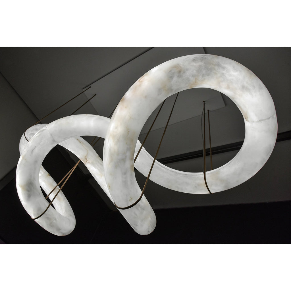 Torrenevia Alabaster Pendant Light-Moonnatur